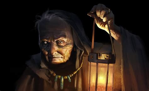What is the nature of a crone witch